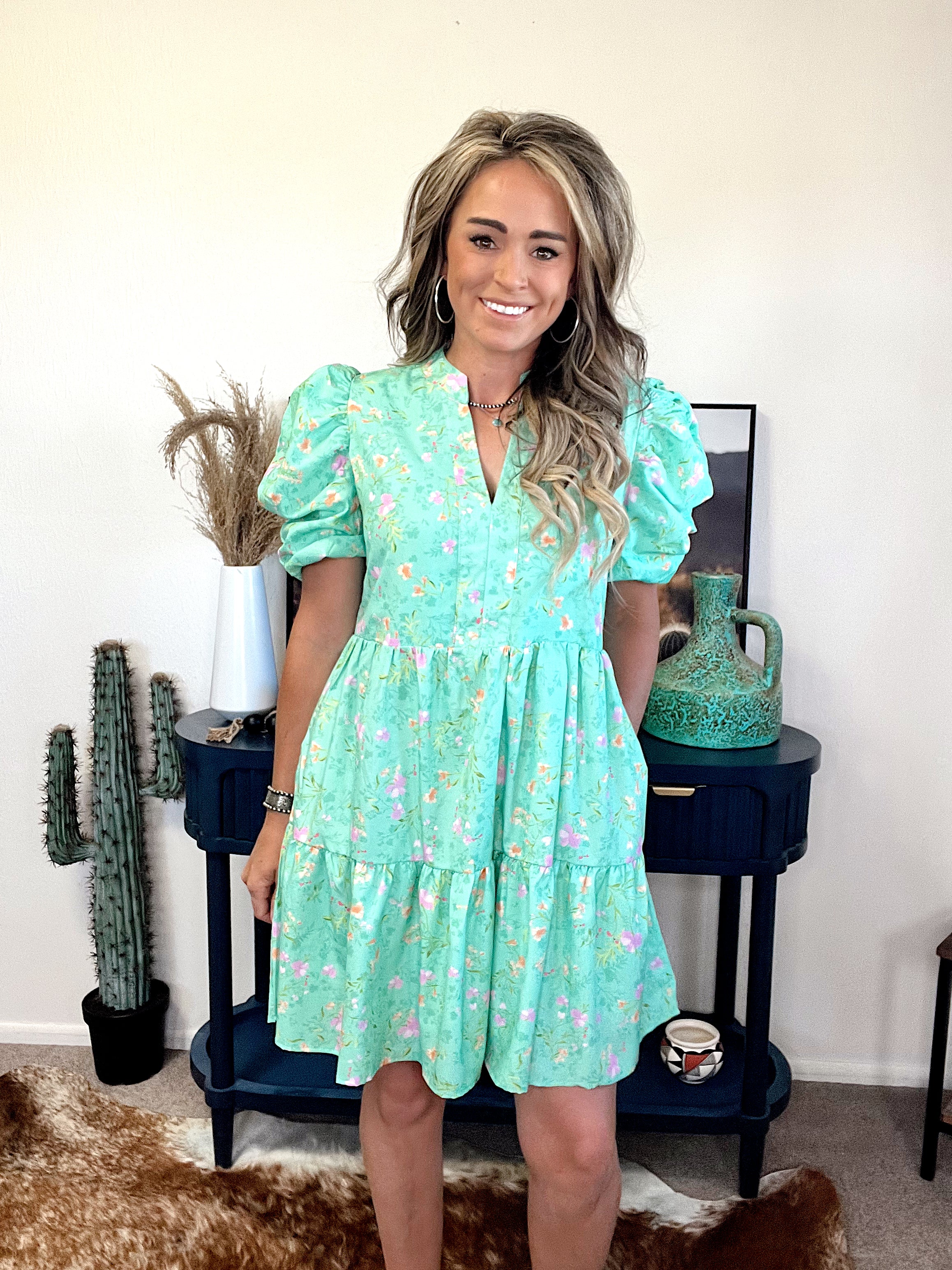 Floral Baby Doll Dress