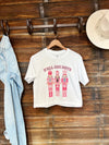 Y’all are Nuts Crop Tee