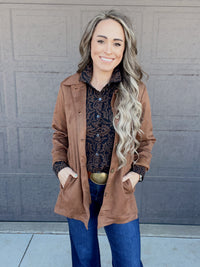 The Suede Blazer Jacket