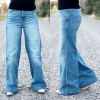 The Ultra High Rise Wide Leg Lawton Jean