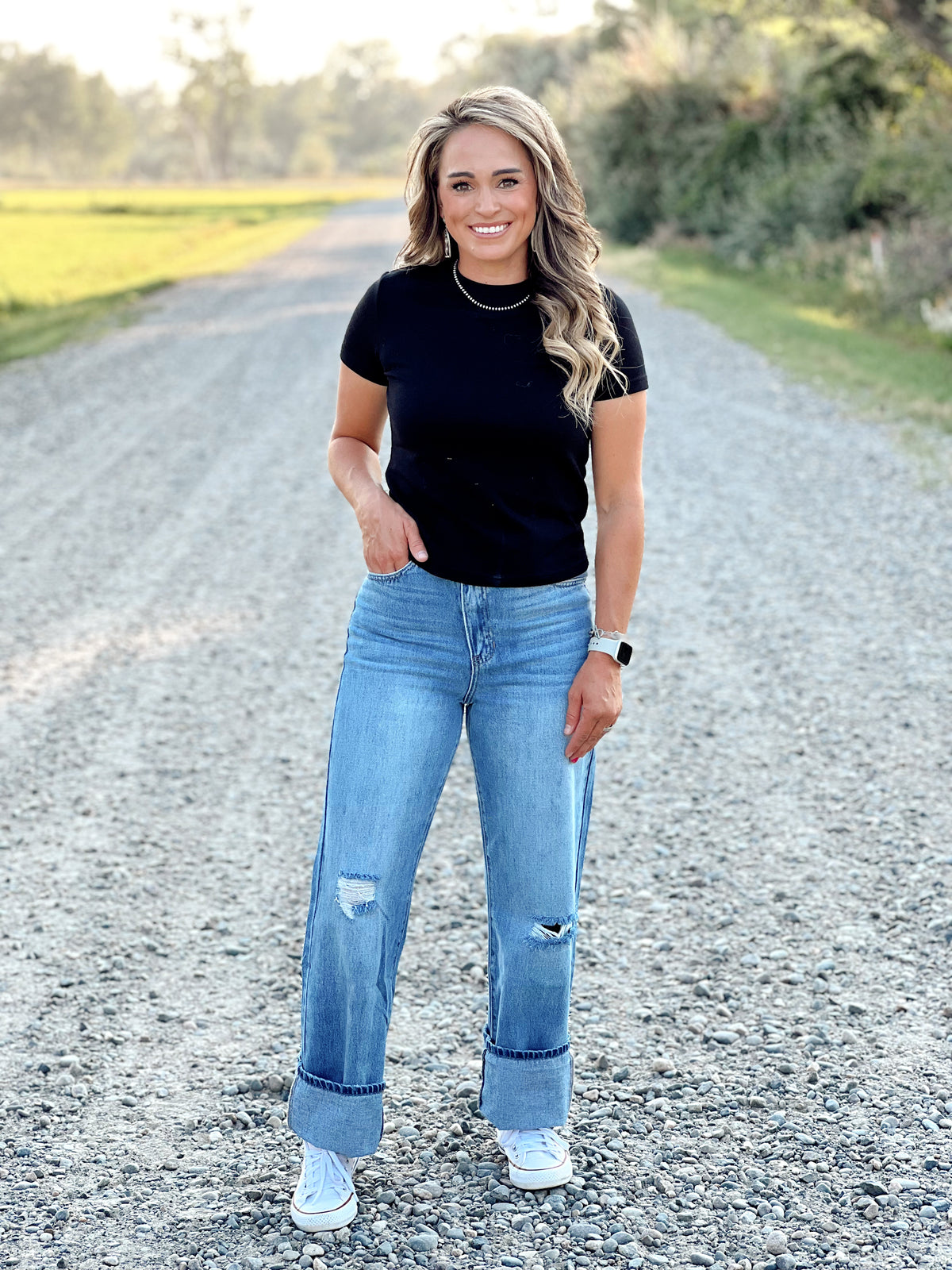 The Nashville High Rise Wide Leg Jean