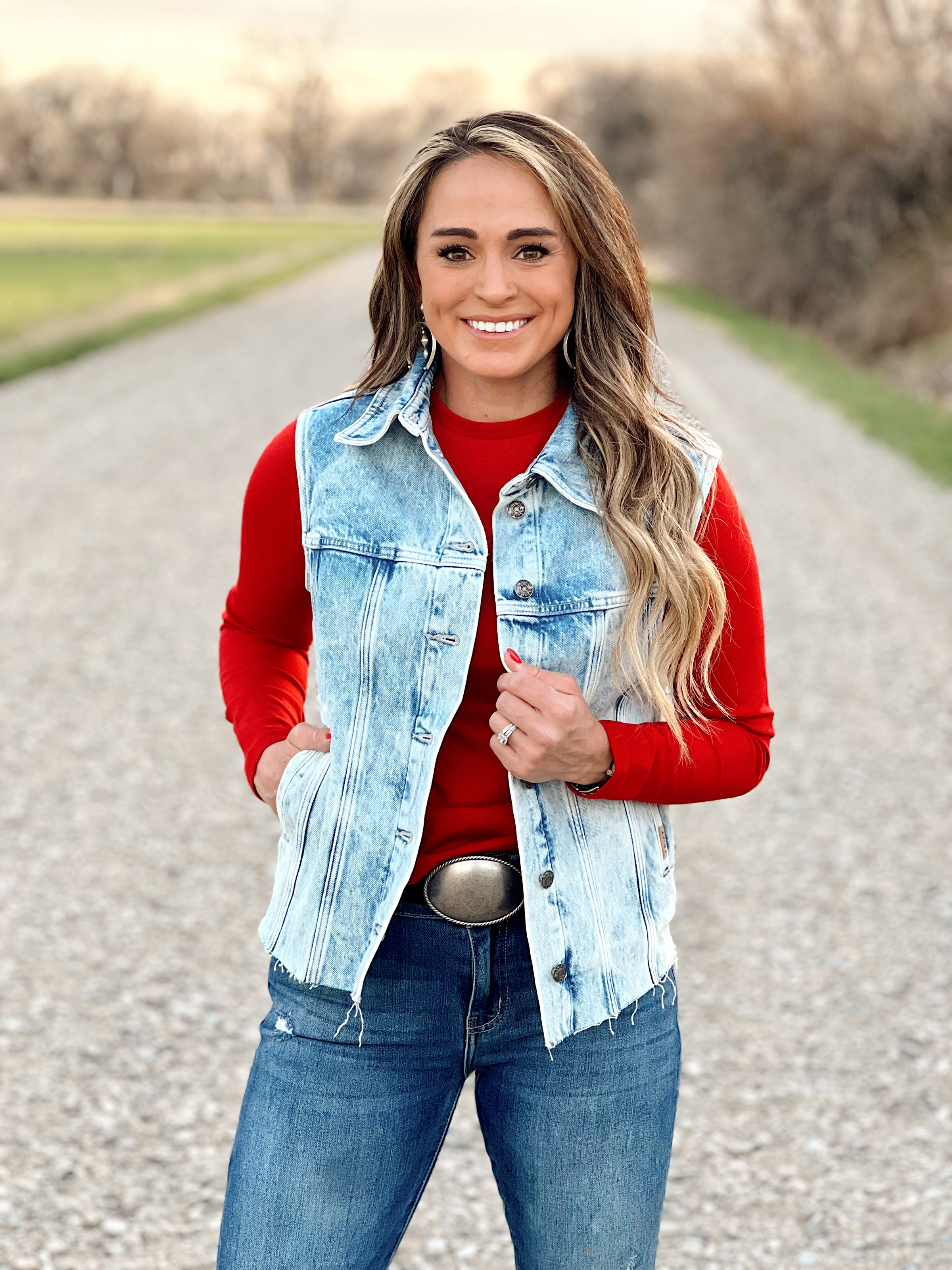 The Stagecoach Denim Vest