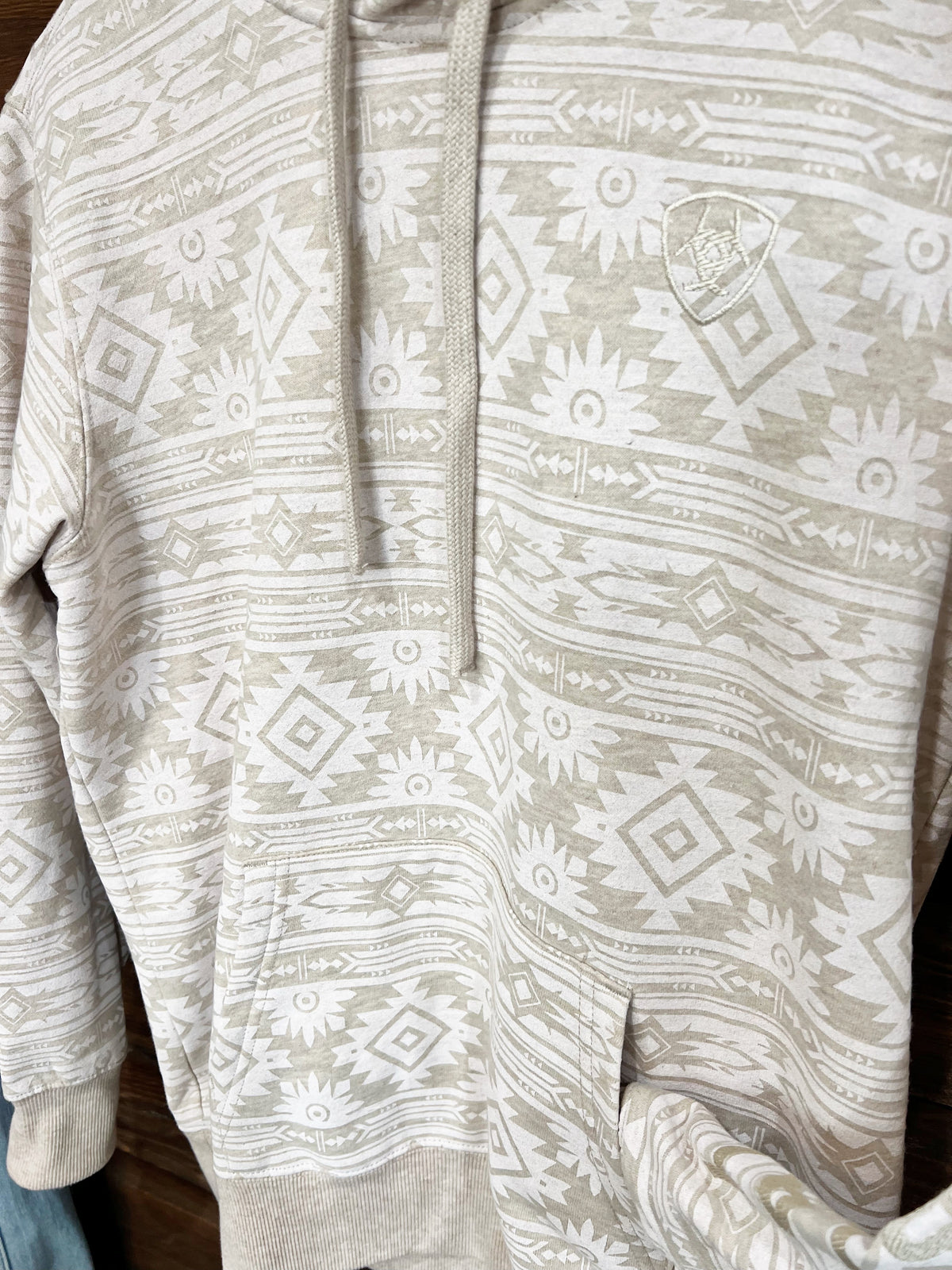 The Auburn Hoodie in Southwest Ivory