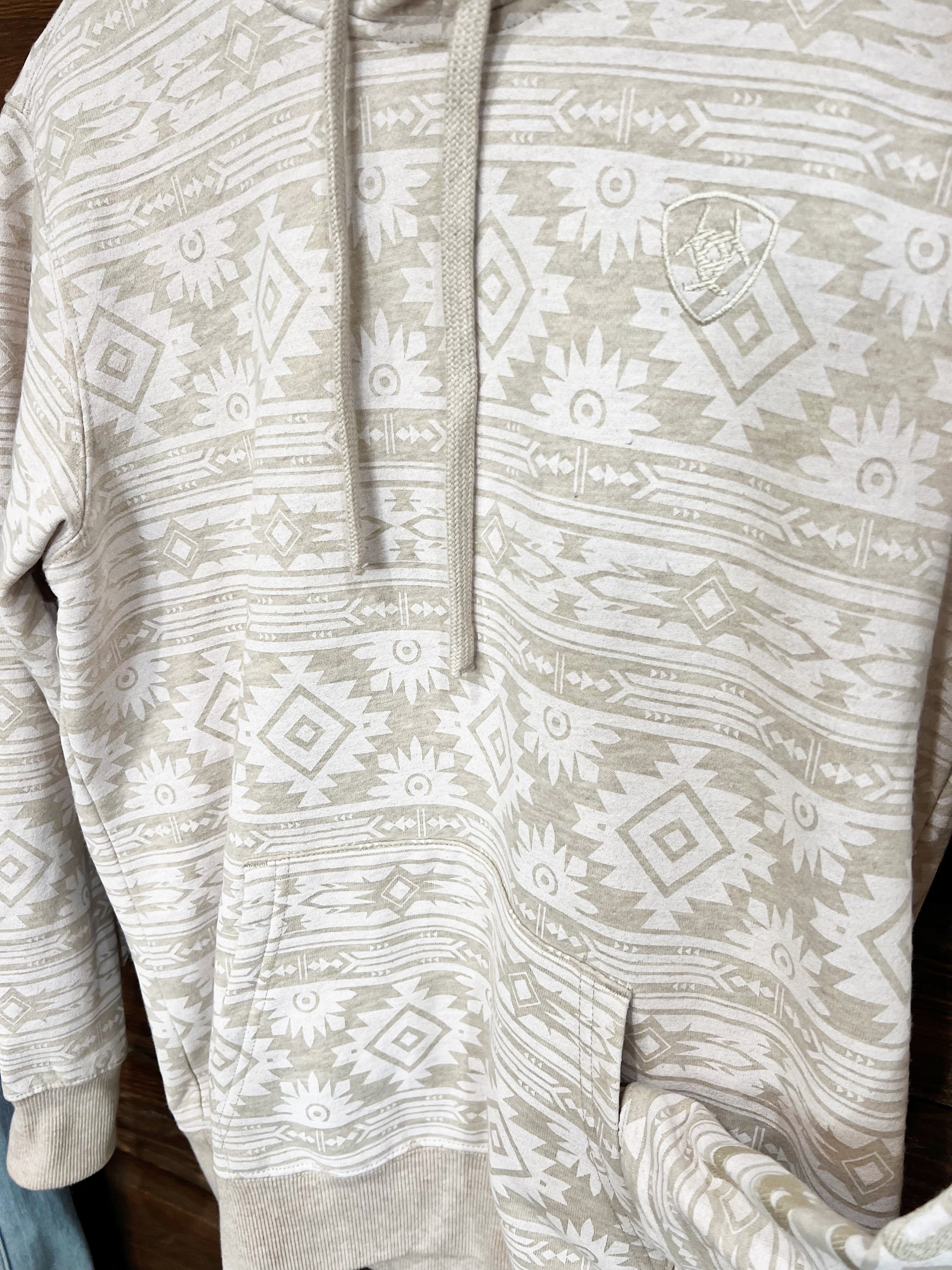 The Auburn Hoodie in Southwest Ivory