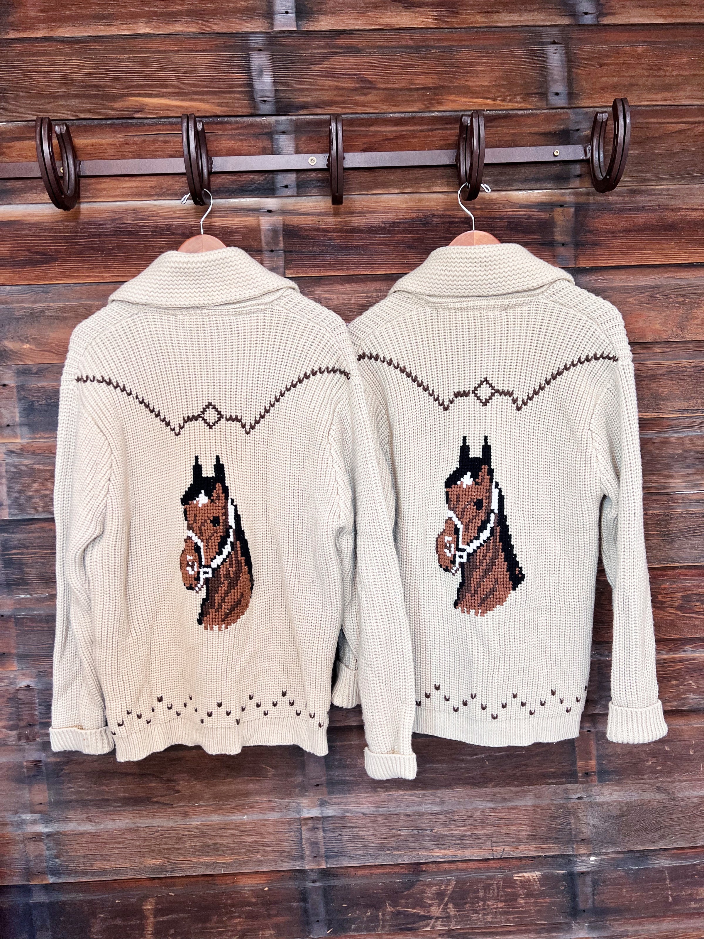 Kelli's Closet His & Hers Vintage Western Sweaters