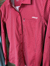The Red Stripe Performance Button Up
