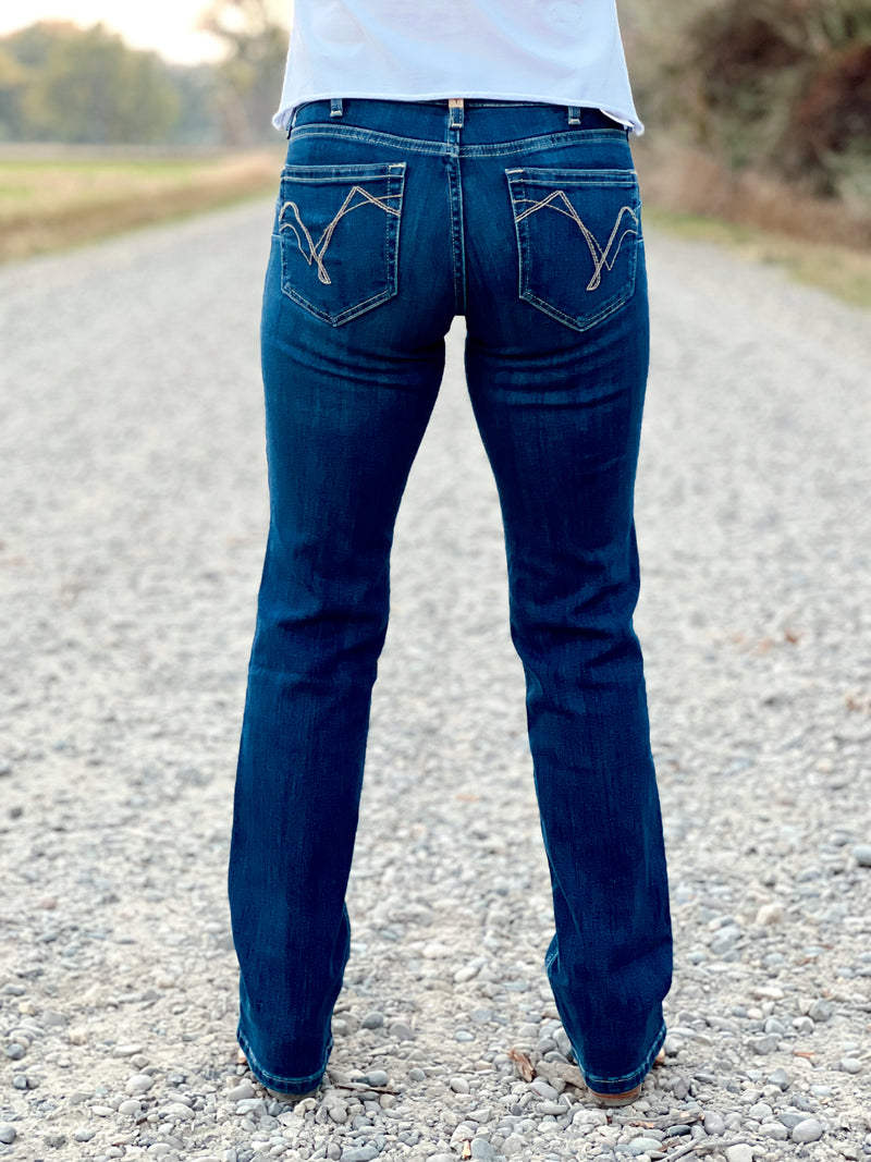 The Wynonna Perfect Rise Straight Leg Jean