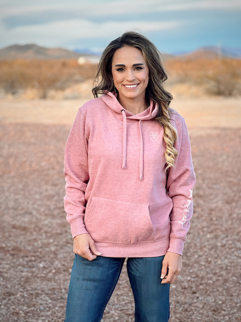 The Auburn Hoodie in Rose