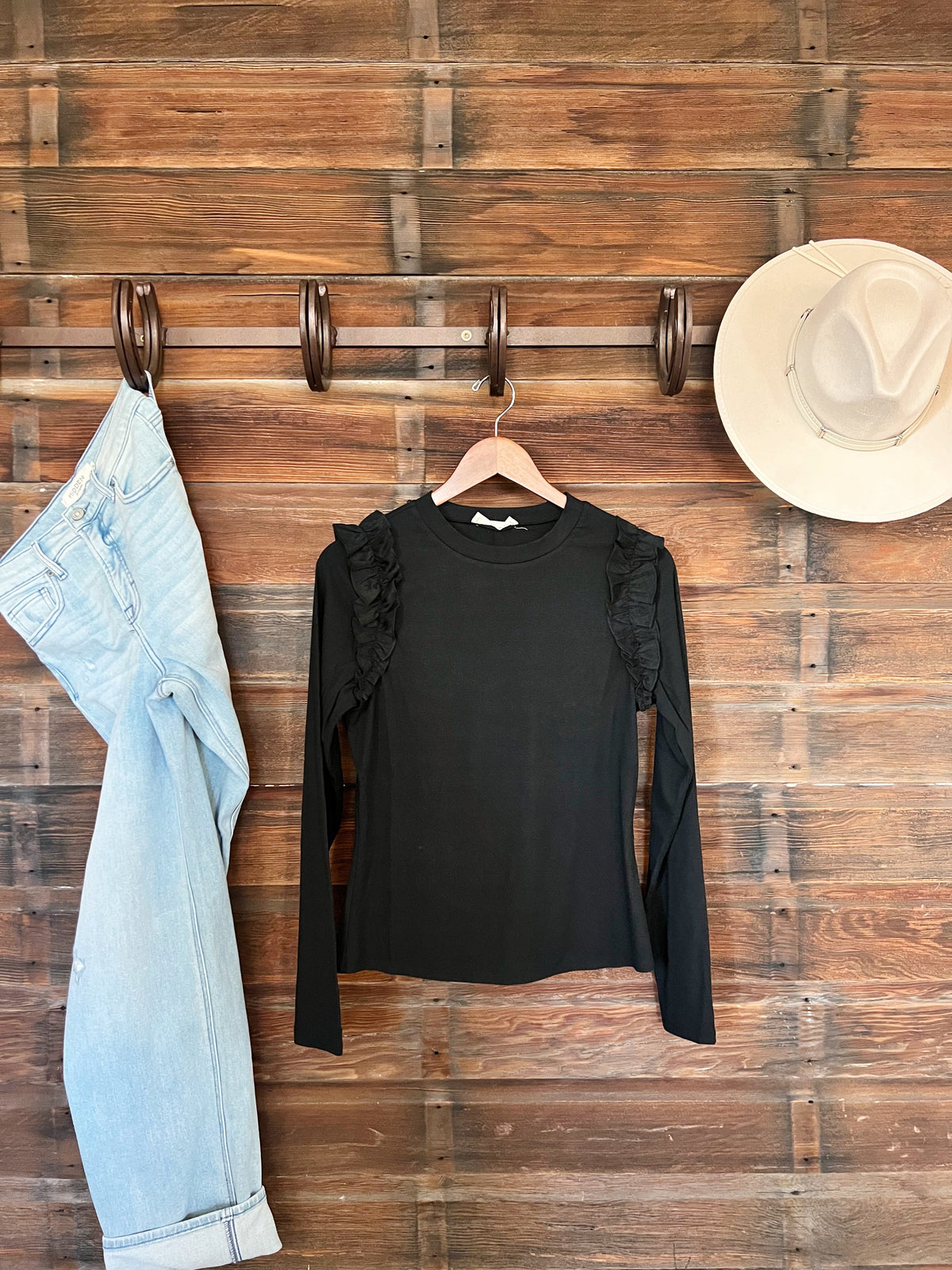 The Waxahachie Top in Black