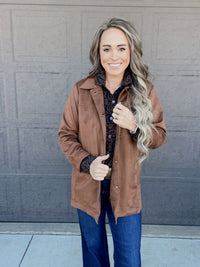 The Suede Blazer Jacket