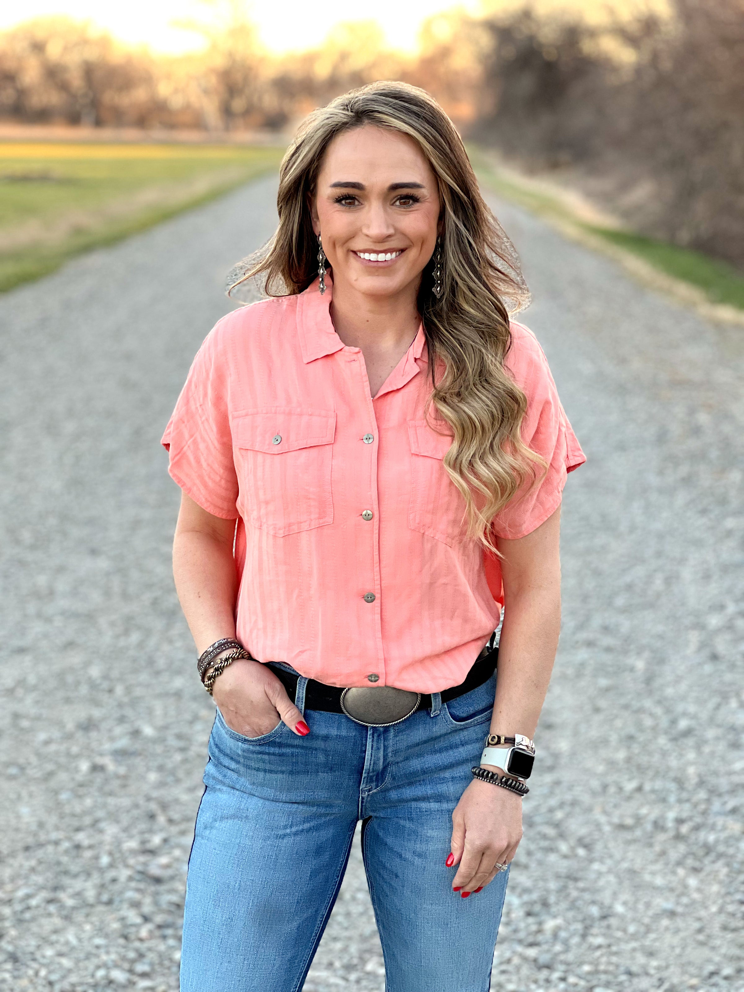 The Roswell Button Up