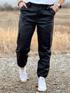 The Faux Leather Jogger Pant
