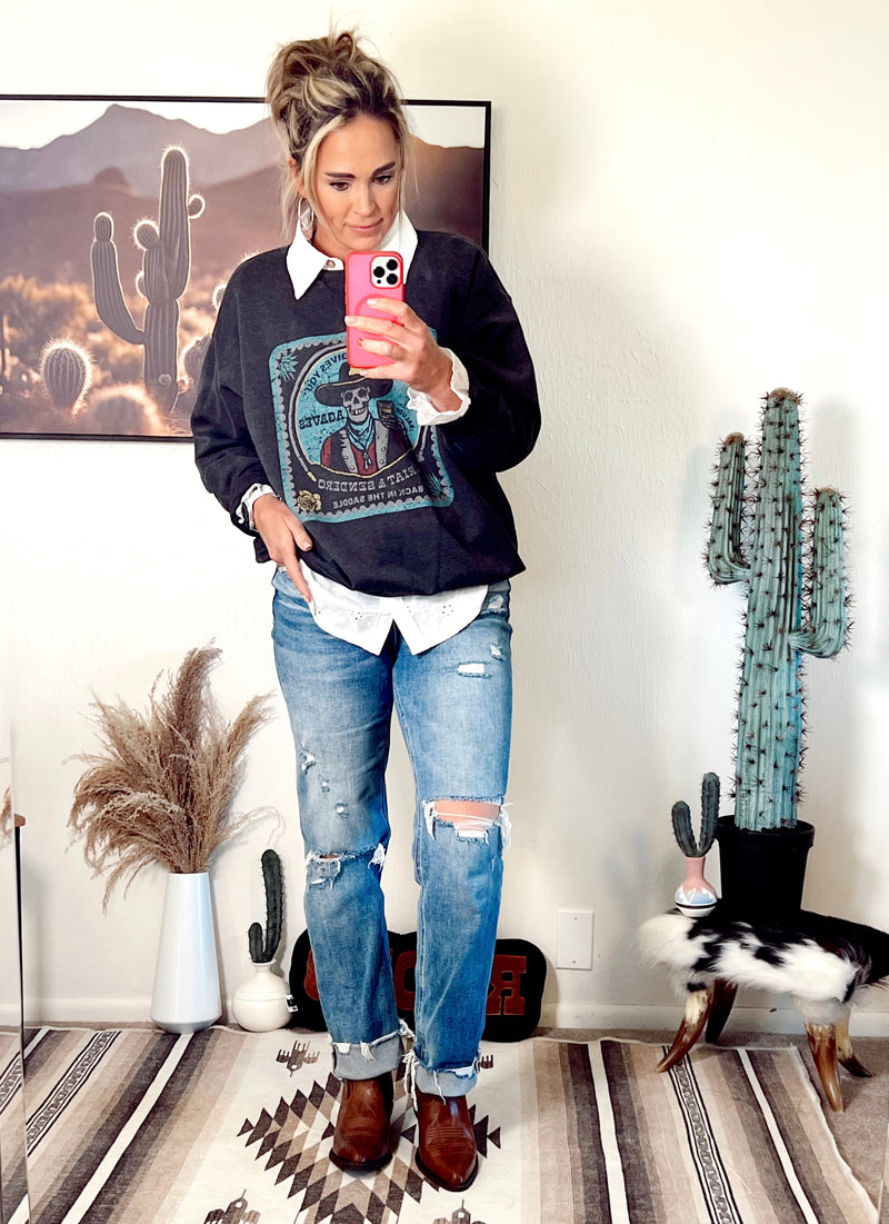The Sendero Agave Crew Sweatshirt