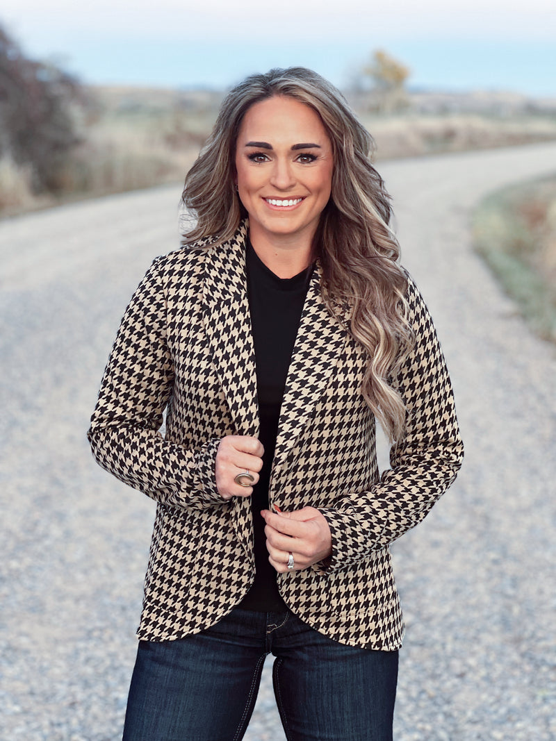 The Houndstooth Blazer