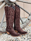 The Laramie Stretch Fit Boot in Espresso
