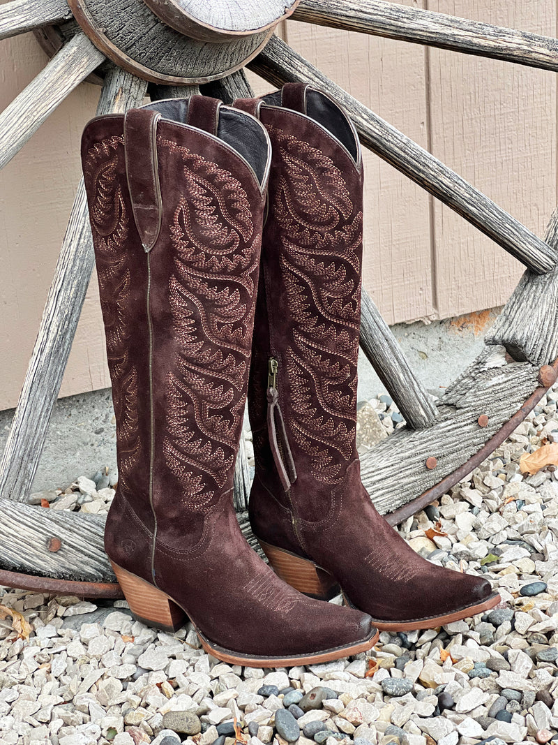 The Laramie Stretch Fit Boot in Espresso