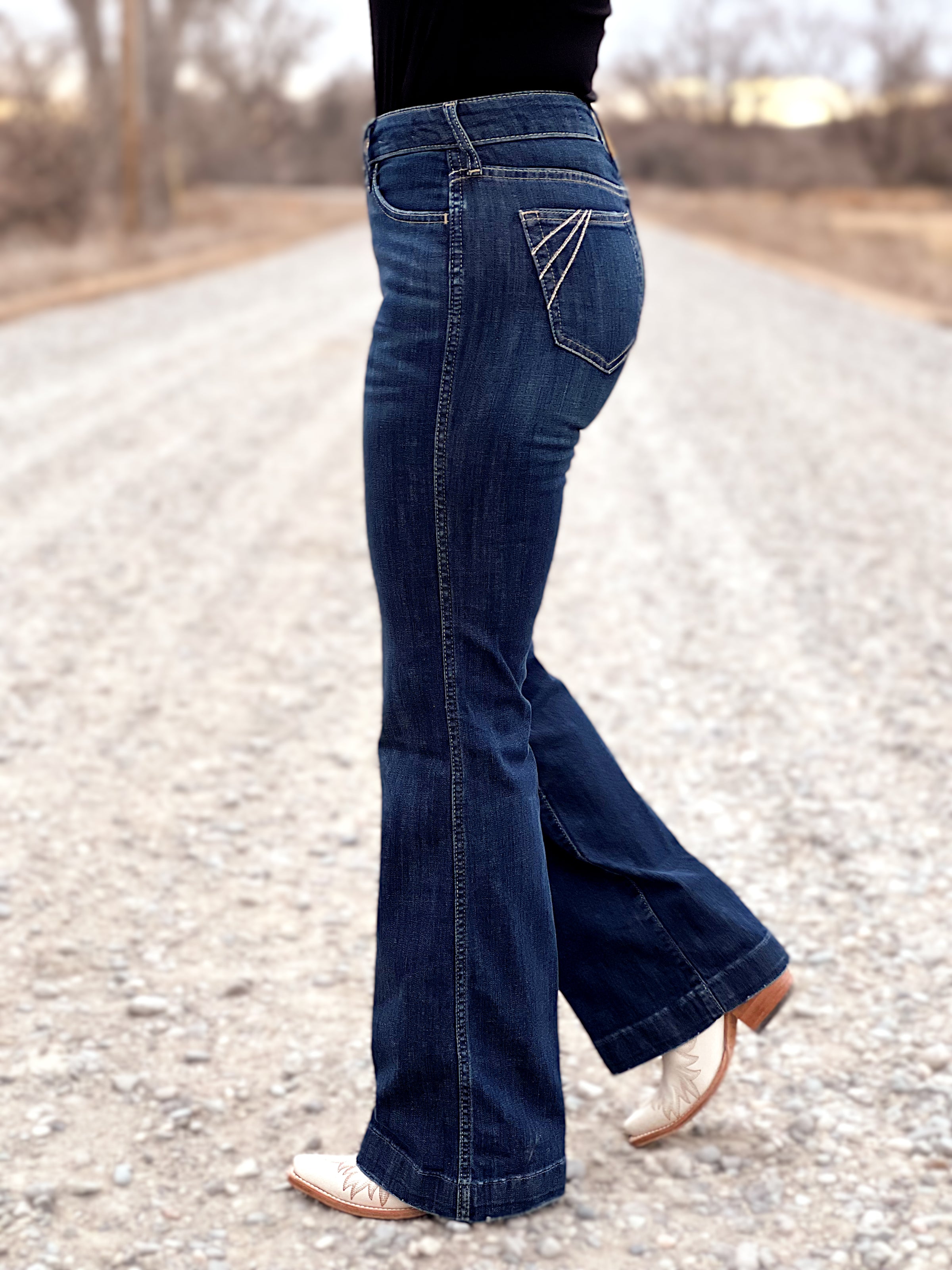 The Vivienne High Rise Slim Trouser Jean