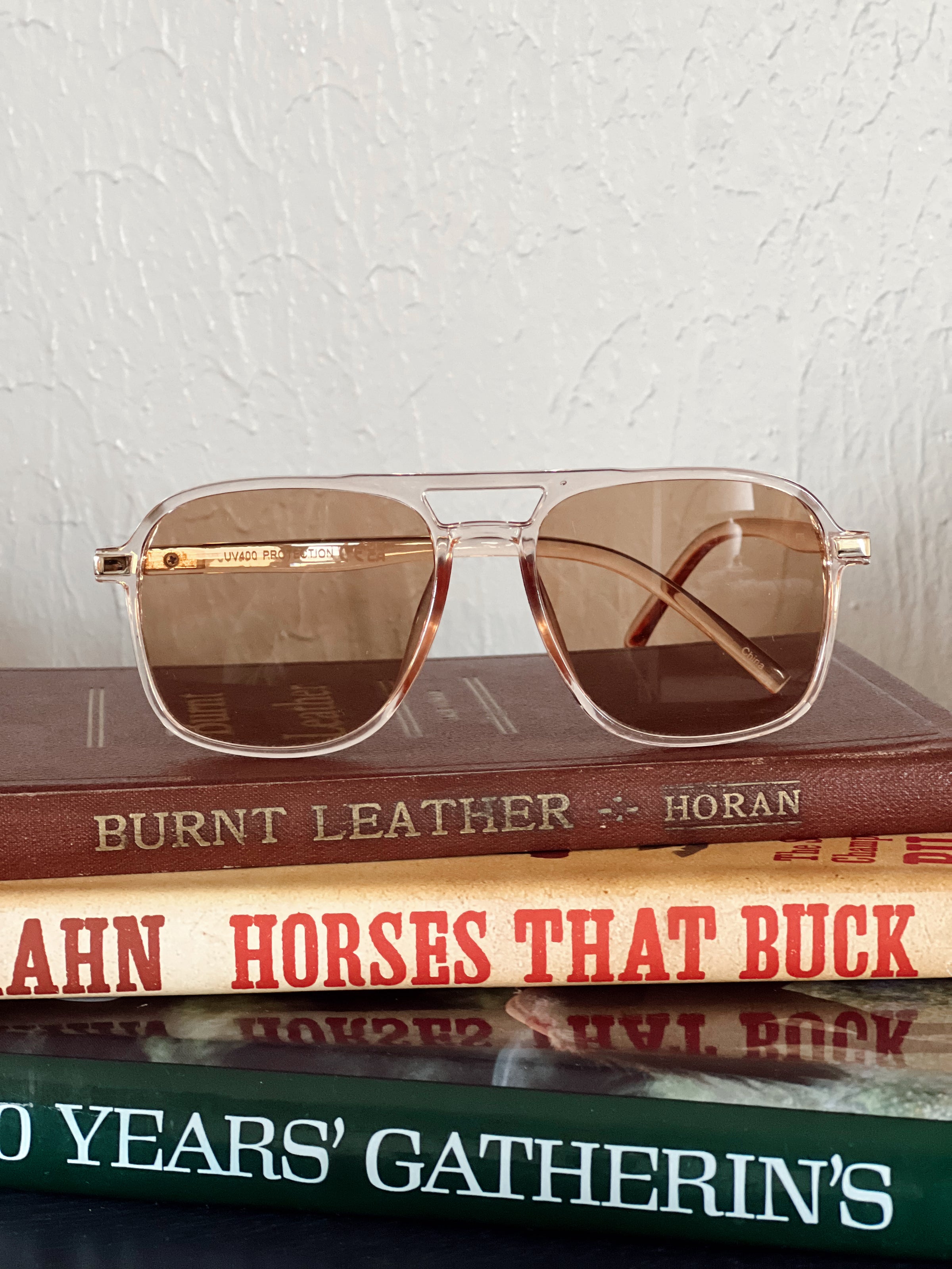 Straight Aviator Sunglasses