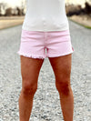 The Pink Denim Shorts