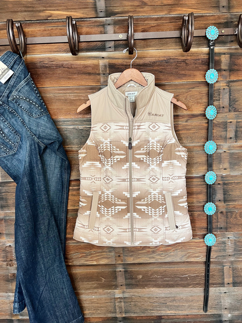 The Aztec Puffer Vest