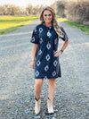 The Aztec Tee Shirt Dress