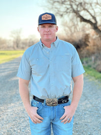 The Men's VentTek Grey Button Up