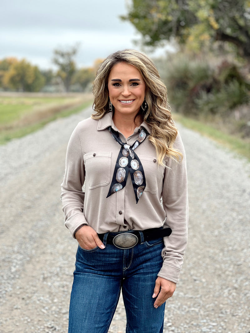 The Tulsa Soft Button Up