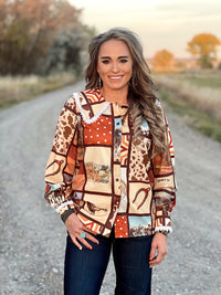 The Pistol Annie Button Up Top