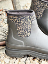 The Leopard Shortie Mud Boot