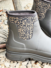 The Leopard Shortie Mud Boot