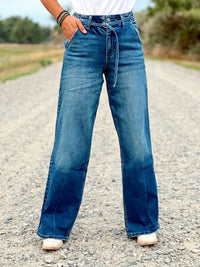 The Kansas High Rise Wide Leg Jean