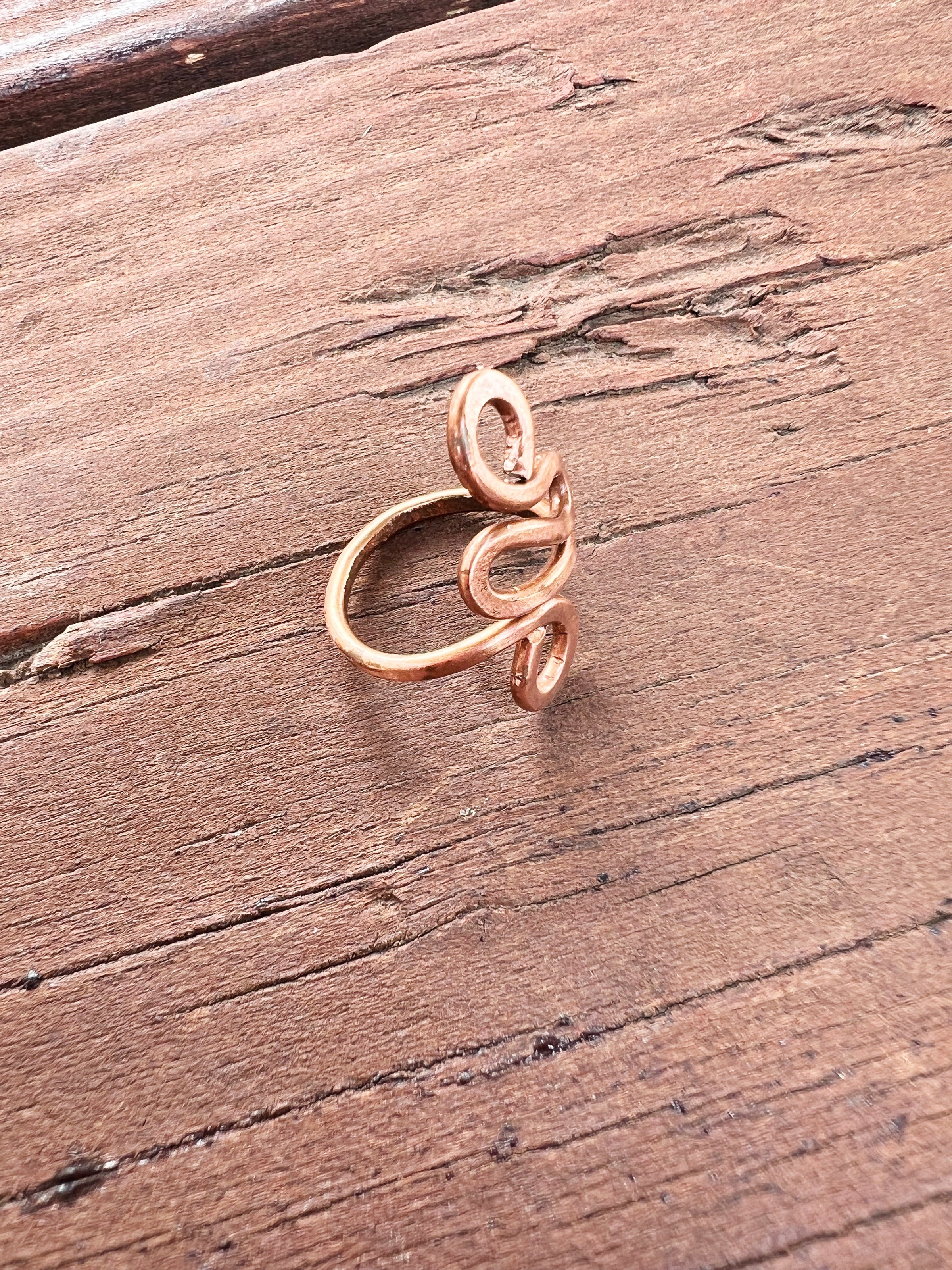 The Copper Adjustable Ring