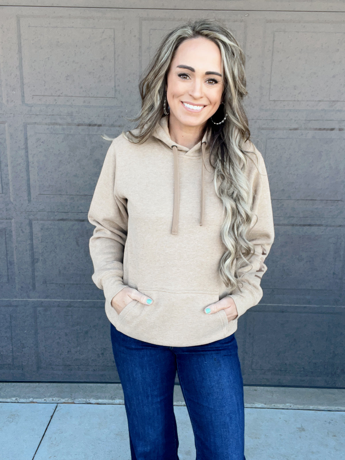 The Auburn Hoodie in Heather Brown