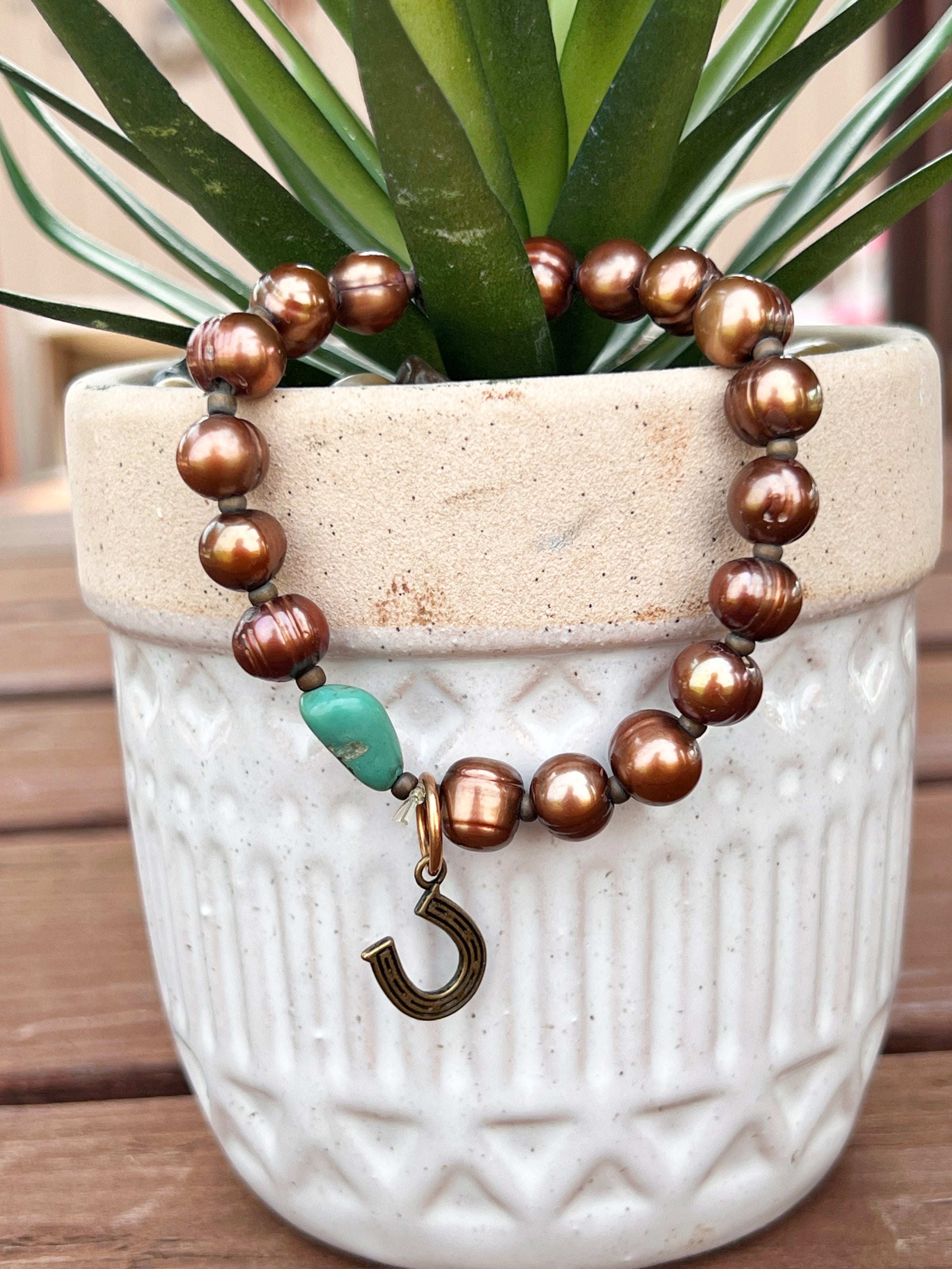 The Horseshoe Bracelet in Copper