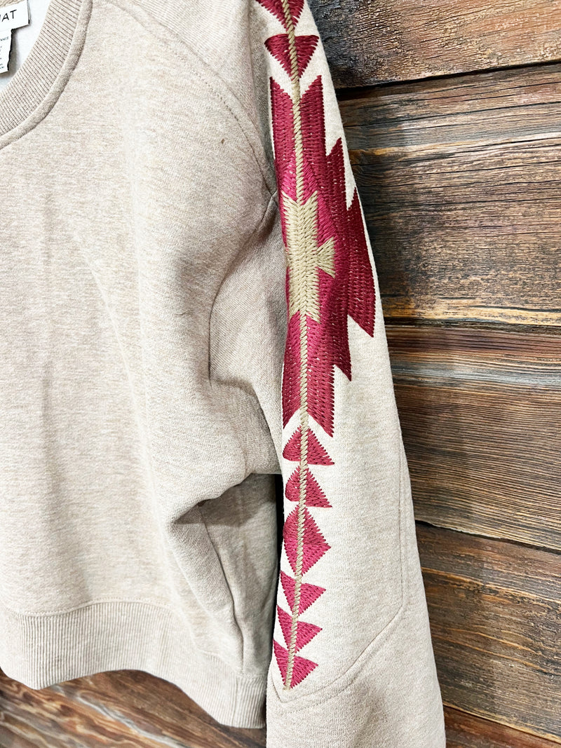 The Sundance V Neck Sweatshirt