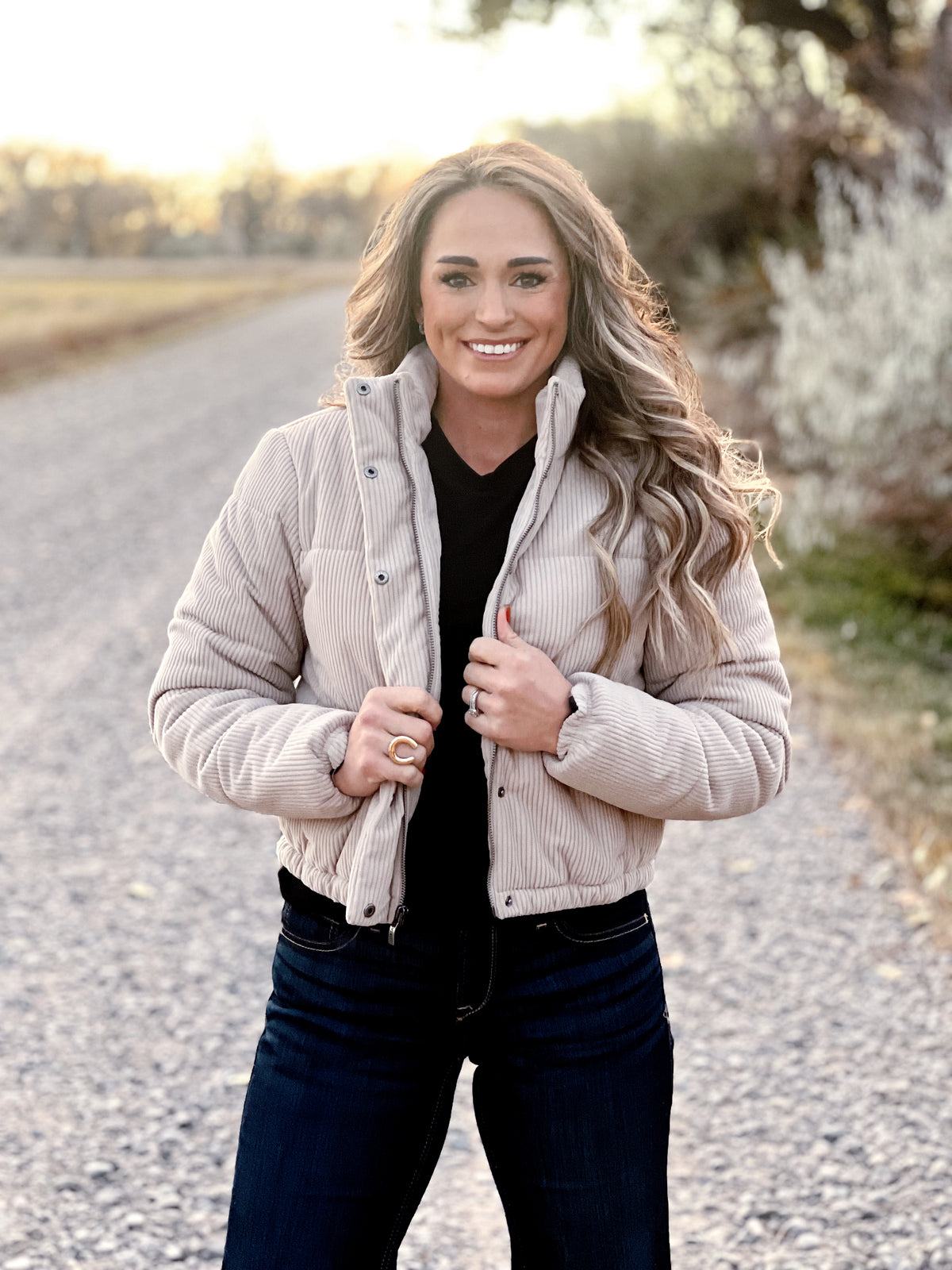 The Corduroy Puffer Jacket