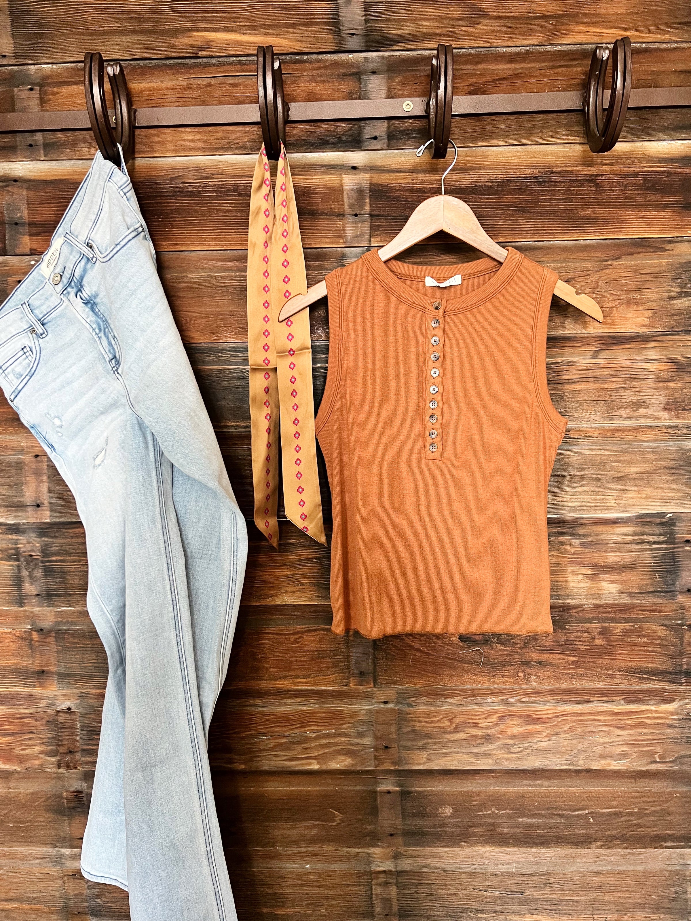 The Button Up Basic Tank