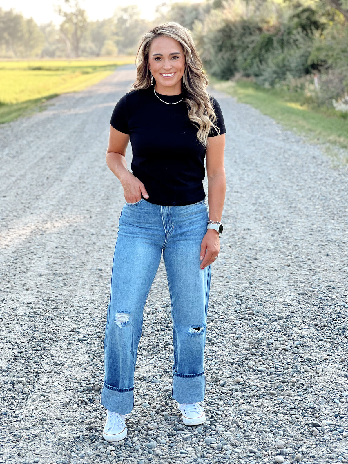 The Nashville High Rise Wide Leg Jean