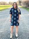 The Aztec Tee Shirt Dress