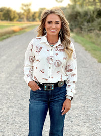 The Wild West Button Up