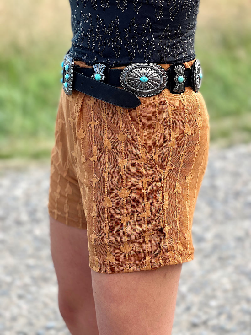 The Stockyards Lace Lined Short