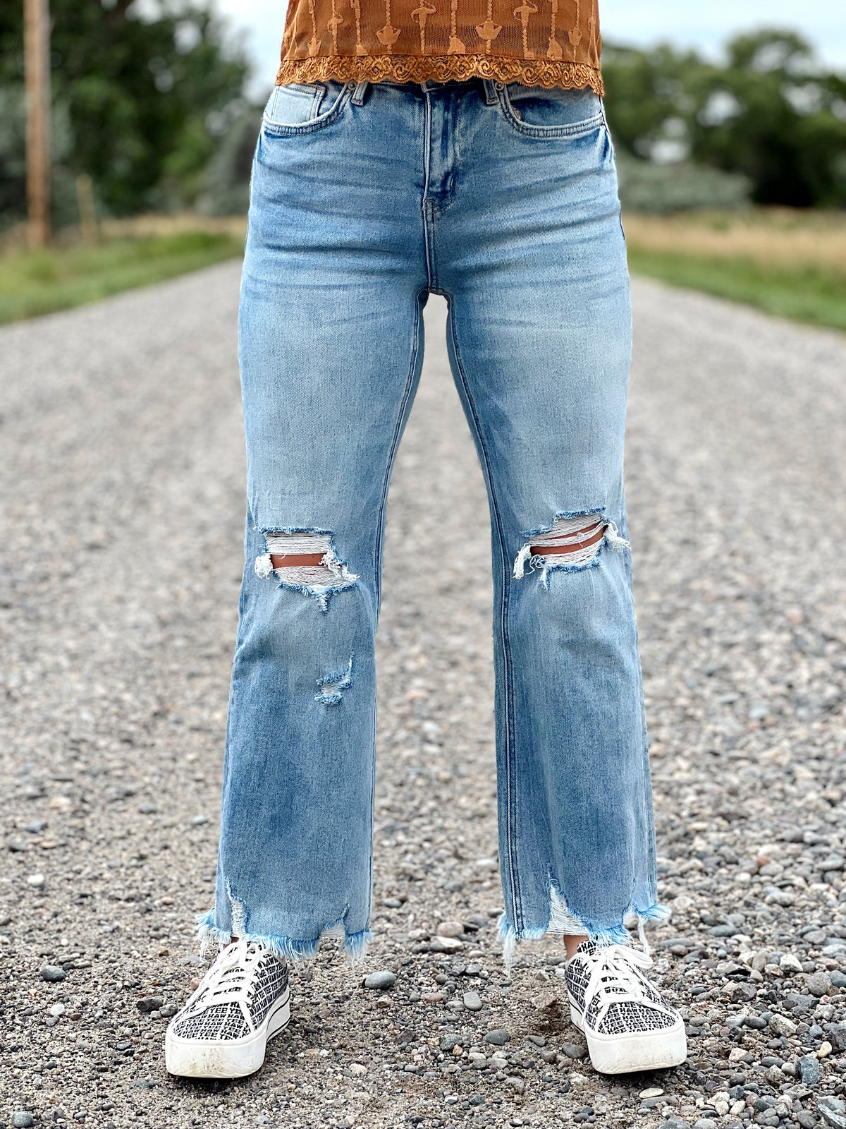 The Wayward Light Wash Jean