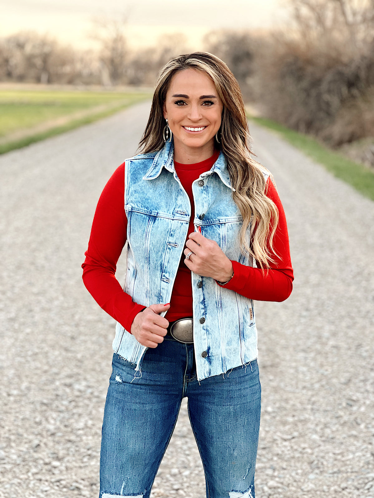 The Stagecoach Denim Vest