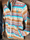 The Softshell Serape Sunset Jacket