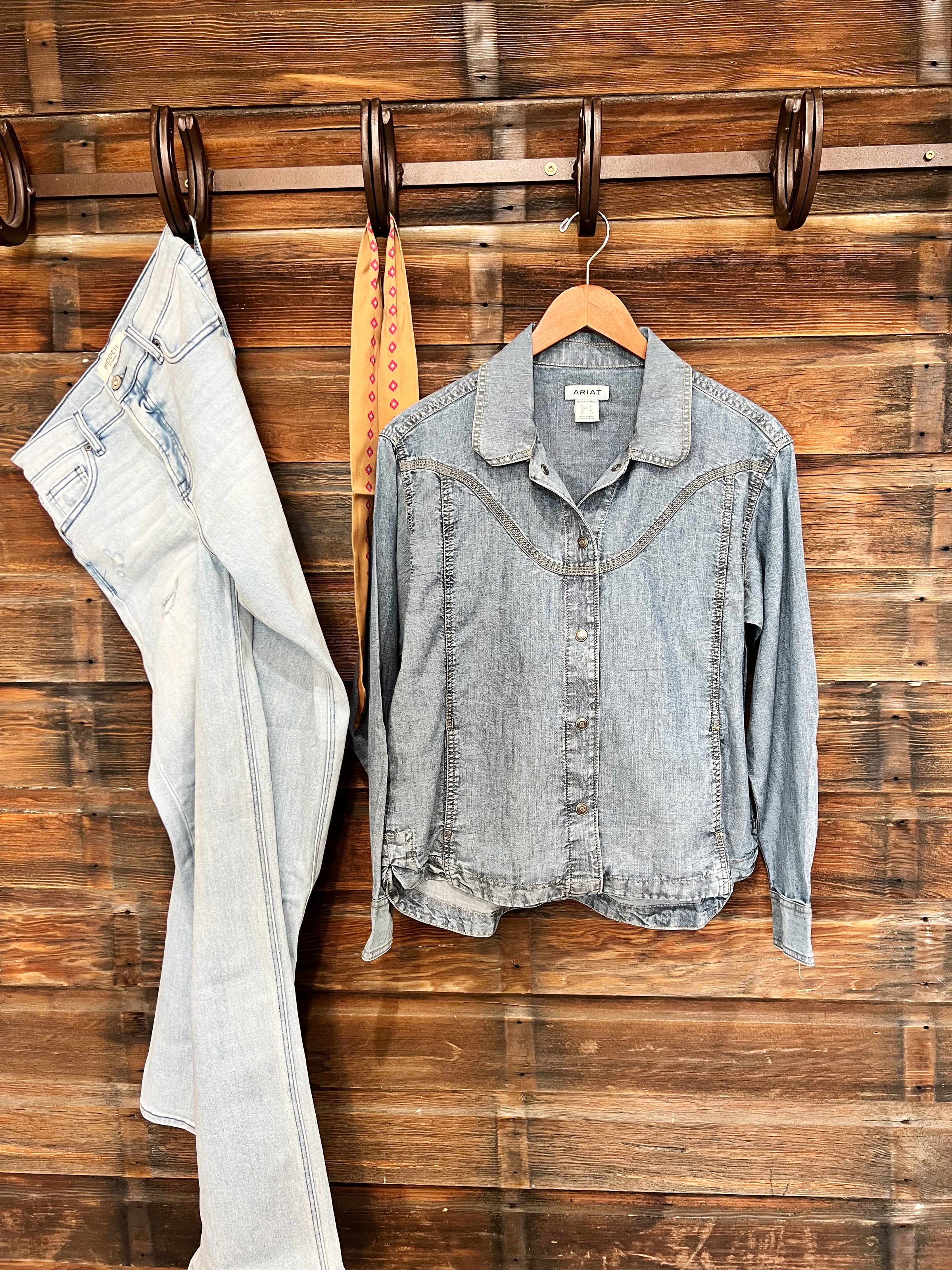 The Bonfire Button Up