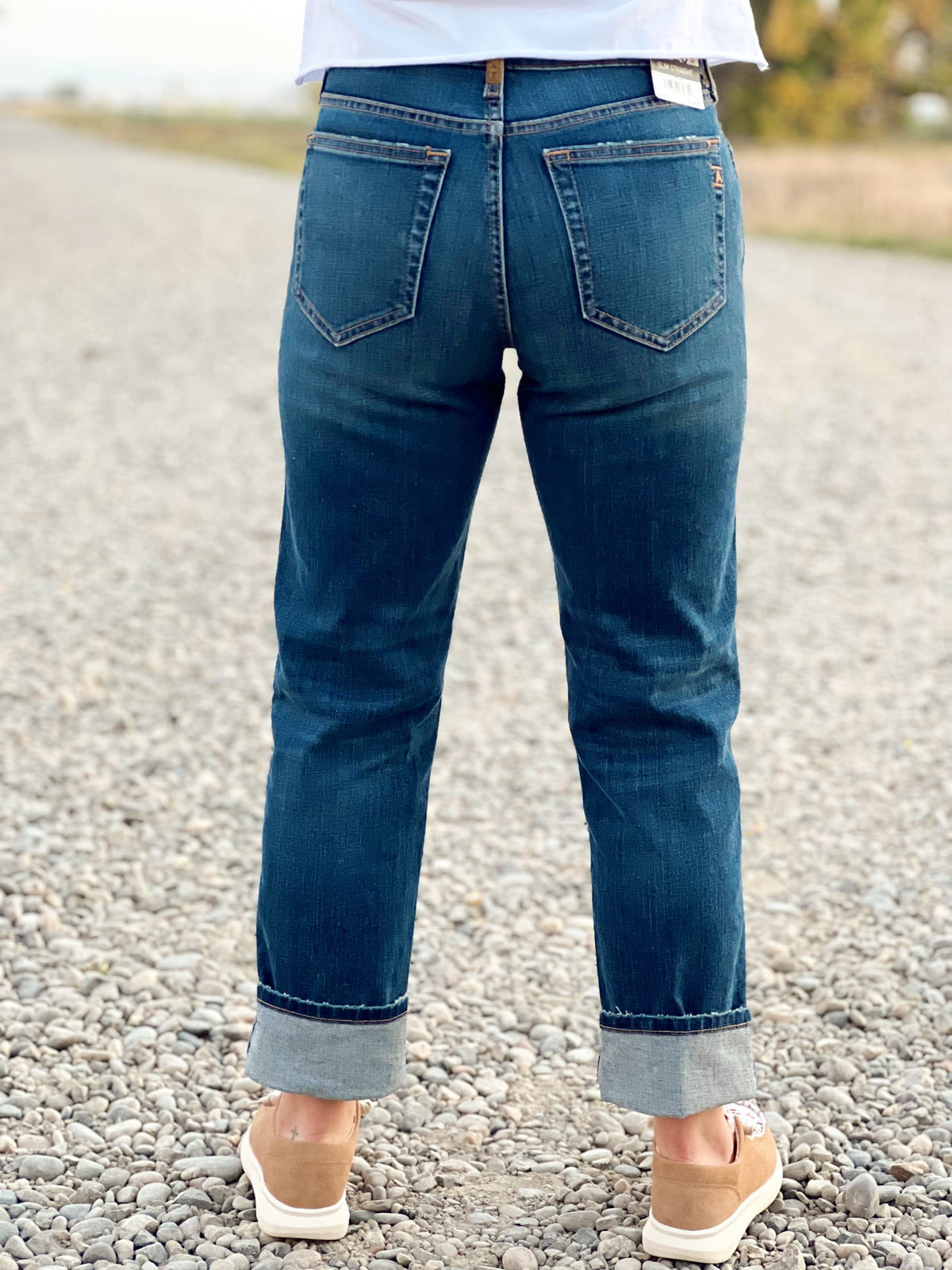 The Tuftin High Rise Straight Jean