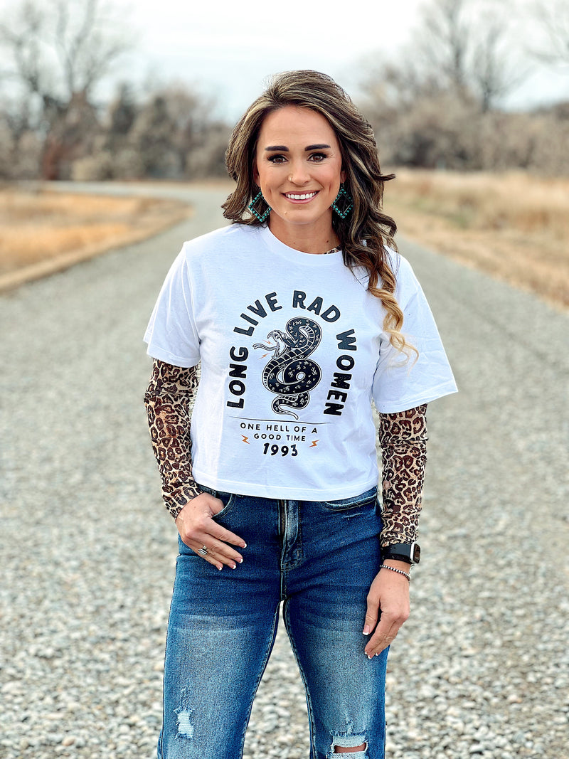 Long Live Rad Women Box Tee