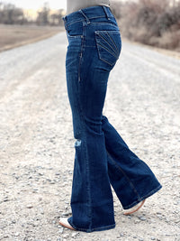 The Christine Perfect Rise Flare Jean