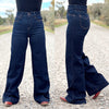 The High Rise Wide Leg Denton Jean