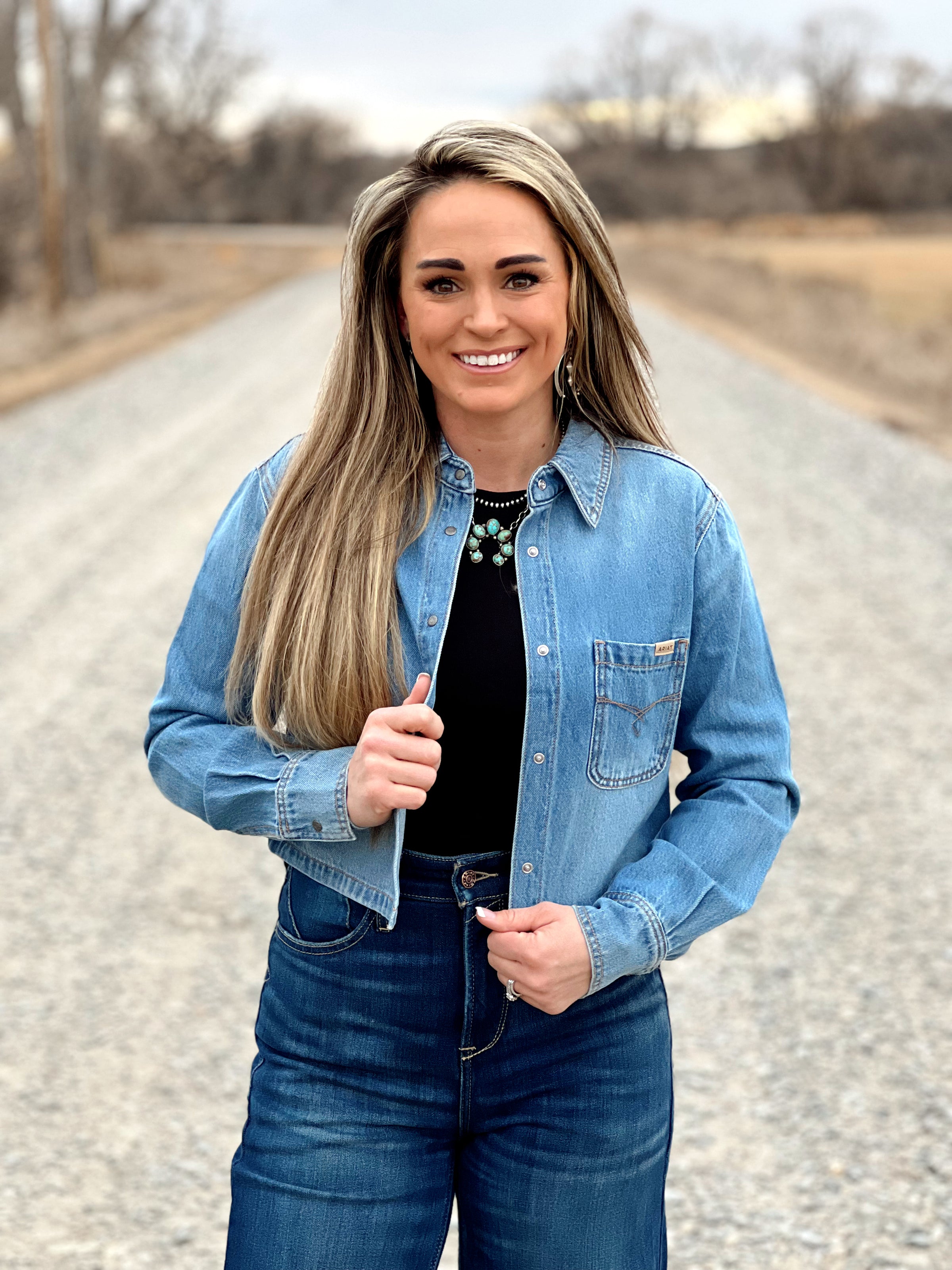 The Dallas Denim Button Up Shirt